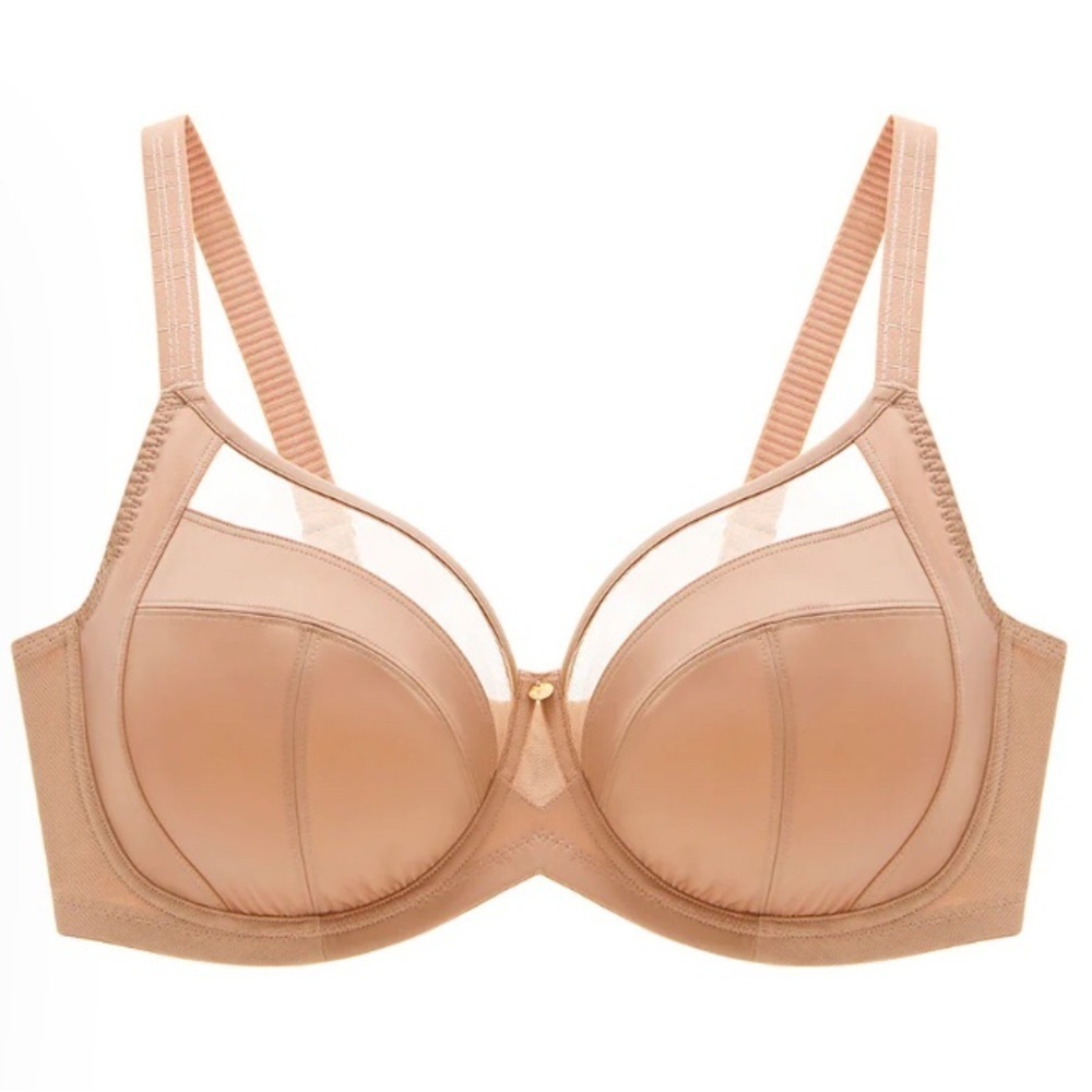 UNDERSTANCE Sz 38D Air Spacer Front Closure Underwire Free No Padded Bra NEW